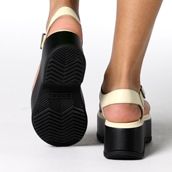 NEW Sorel Dayspring Ankle Strap Platform Sandals - Leather For Women 252 - Picture 4 of 13